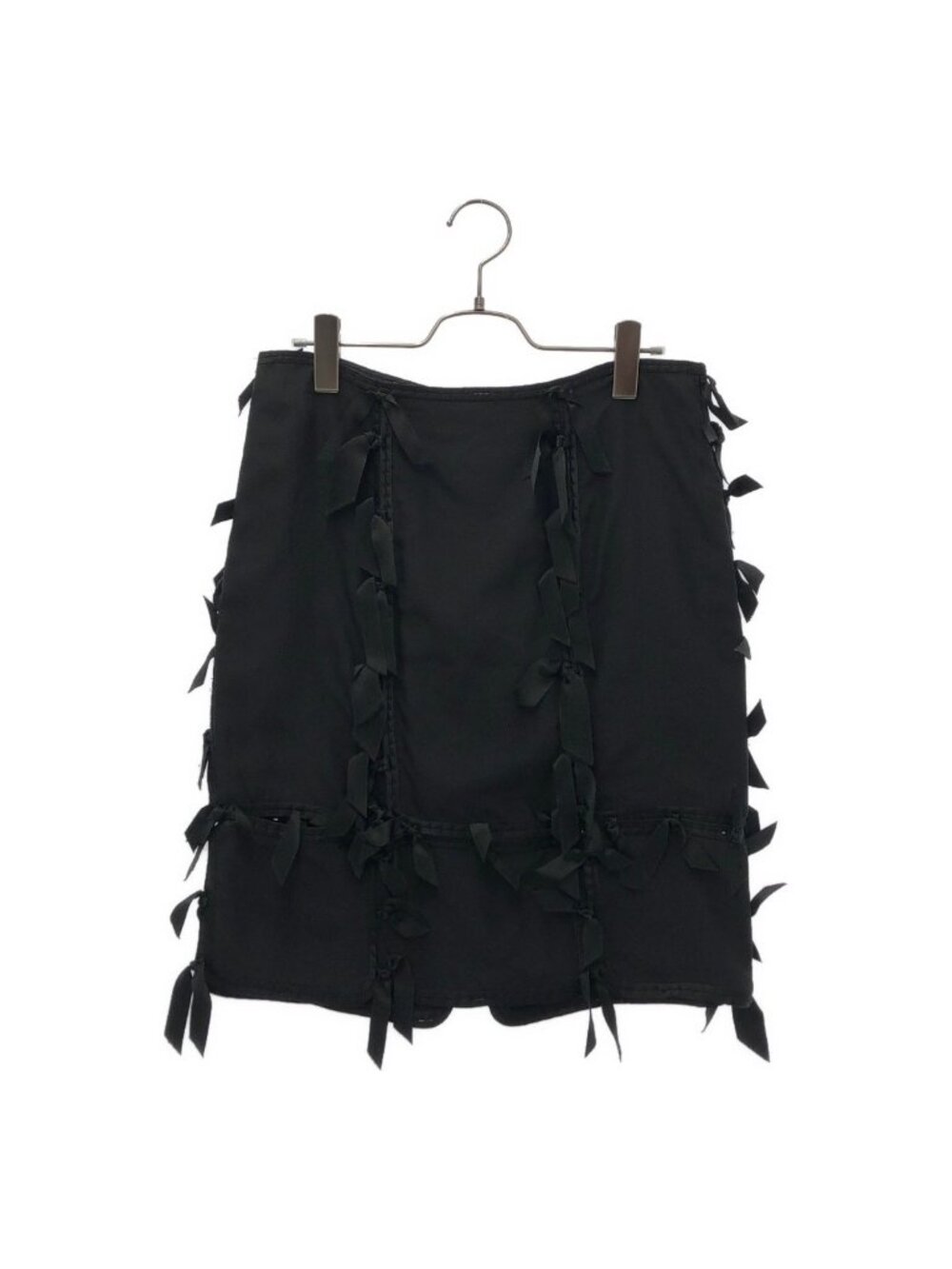 Saint Laurent Rive Gauche Skirt Wg0 Black